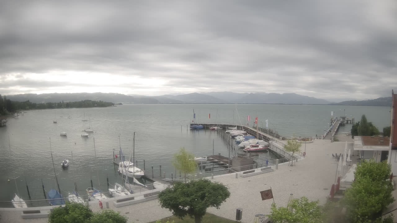 Archiv Foto Webcam Wasserburg am Bodensee: Hafen