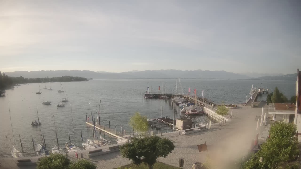 Archiv Foto Webcam Wasserburg am Bodensee: Hafen