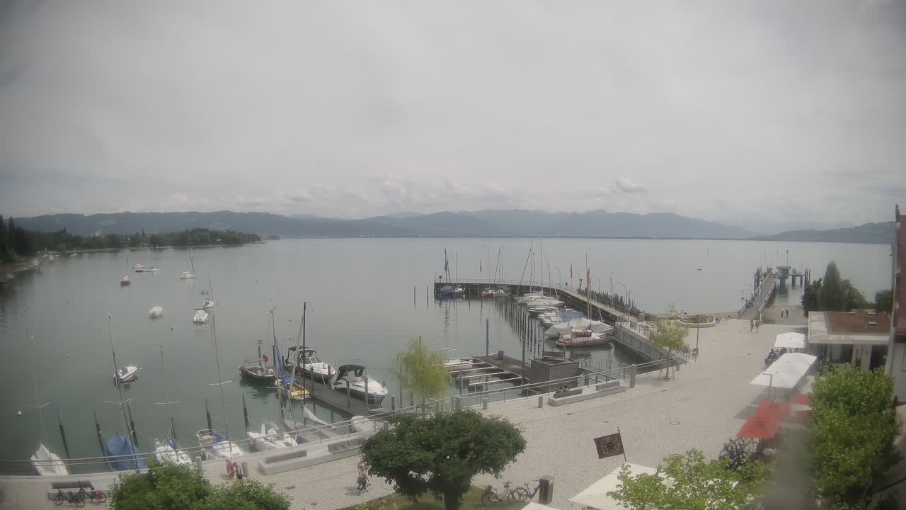 Archiv Foto Webcam Wasserburg am Bodensee: Hafen