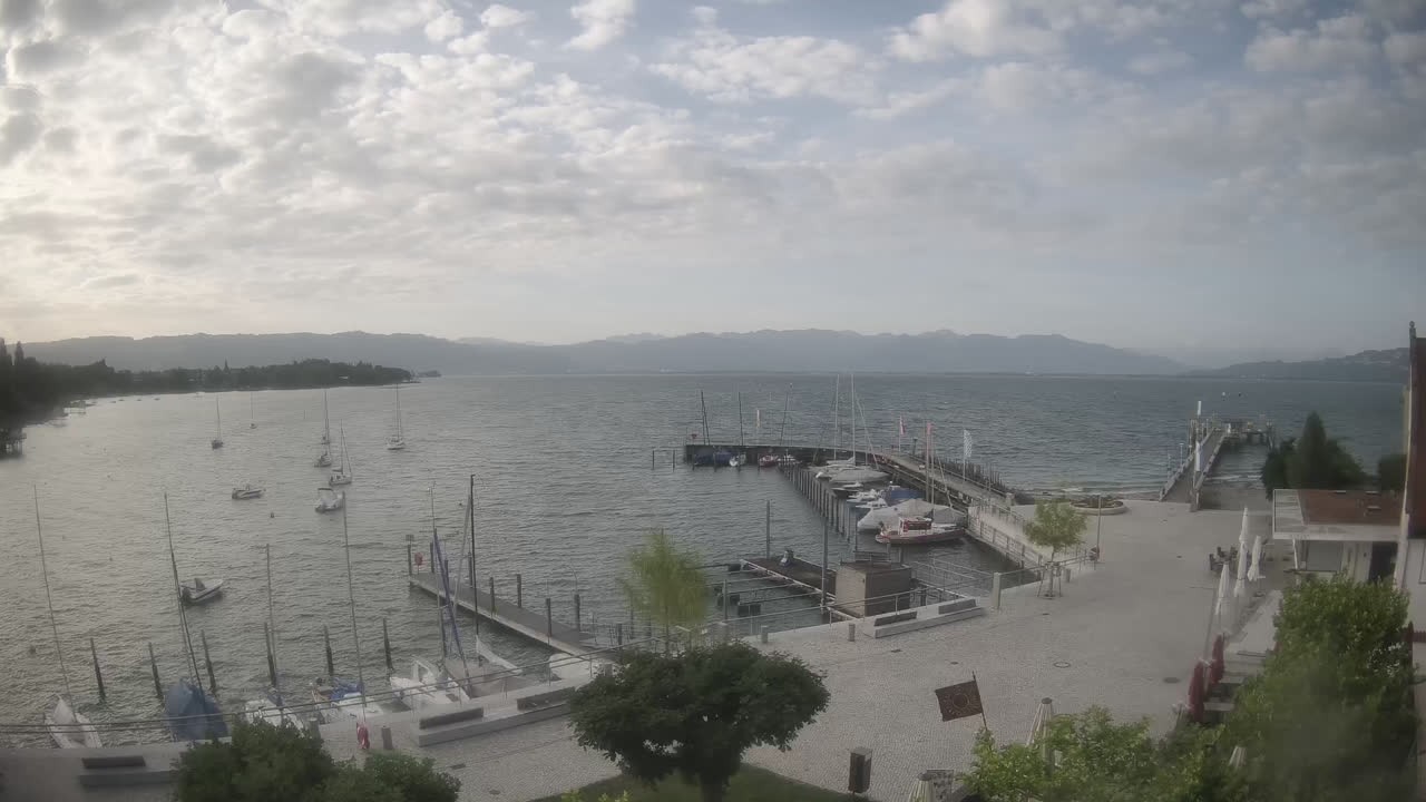 Archiv Foto Webcam Wasserburg am Bodensee: Hafen