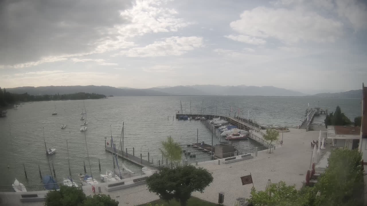 Archived image Webcam Wasserburg on Lake Constance
