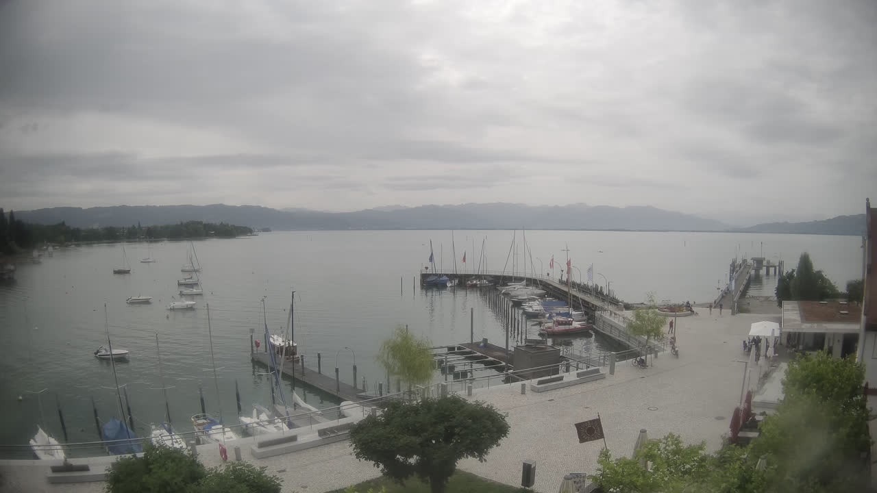 Archiv Foto Webcam Wasserburg am Bodensee: Hafen