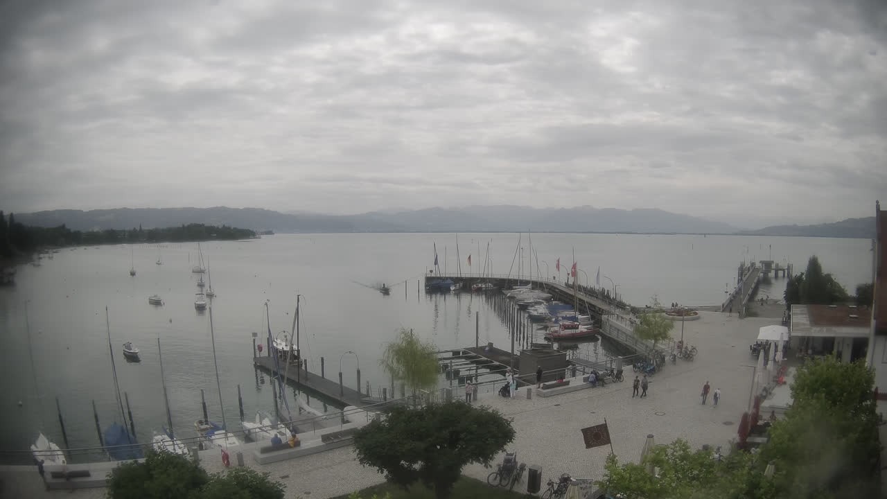 Archiv Foto Webcam Wasserburg am Bodensee: Hafen