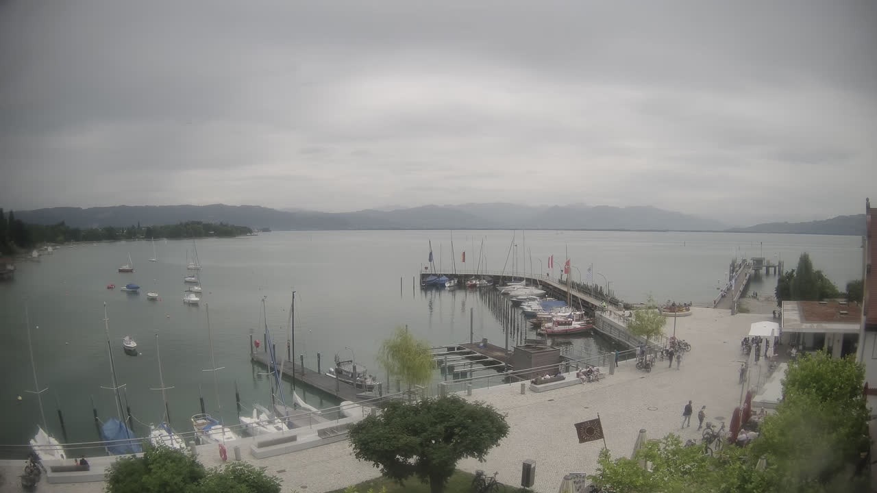 Archiv Foto Webcam Wasserburg am Bodensee: Hafen