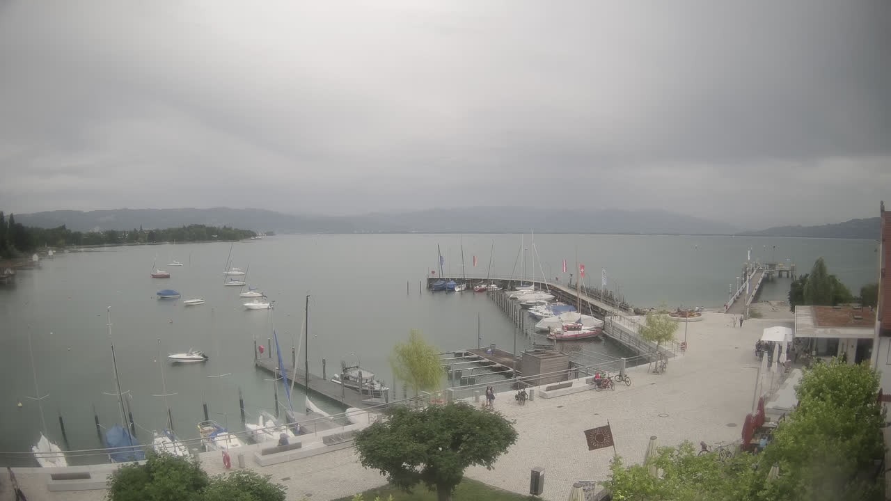 Archiv Foto Webcam Wasserburg am Bodensee: Hafen