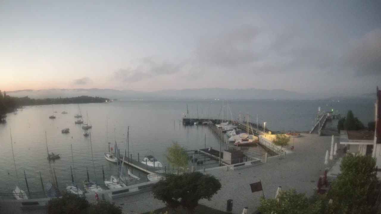 Archiv Foto Webcam Wasserburg am Bodensee: Hafen