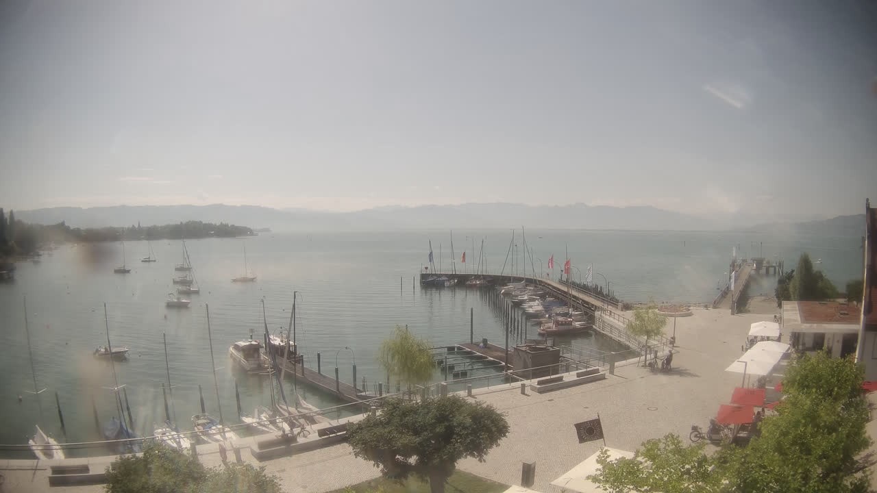 Archiv Foto Webcam Wasserburg am Bodensee: Hafen