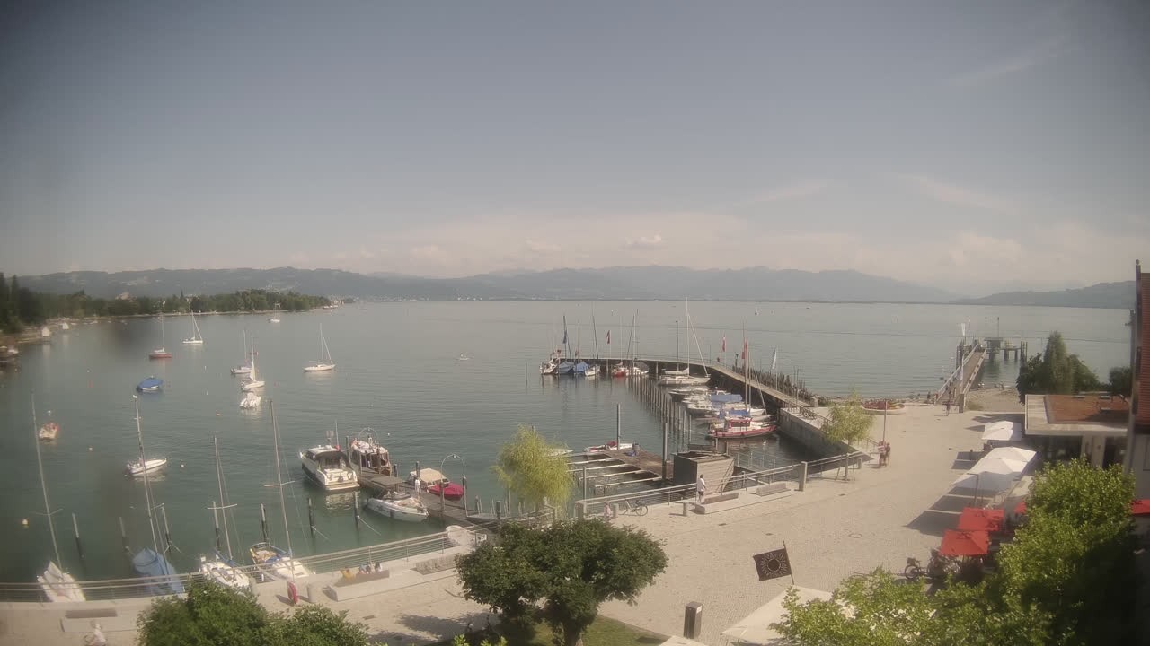 Archived image Webcam Wasserburg on Lake Constance