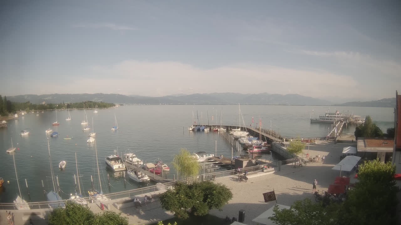 Archived image Webcam Wasserburg on Lake Constance