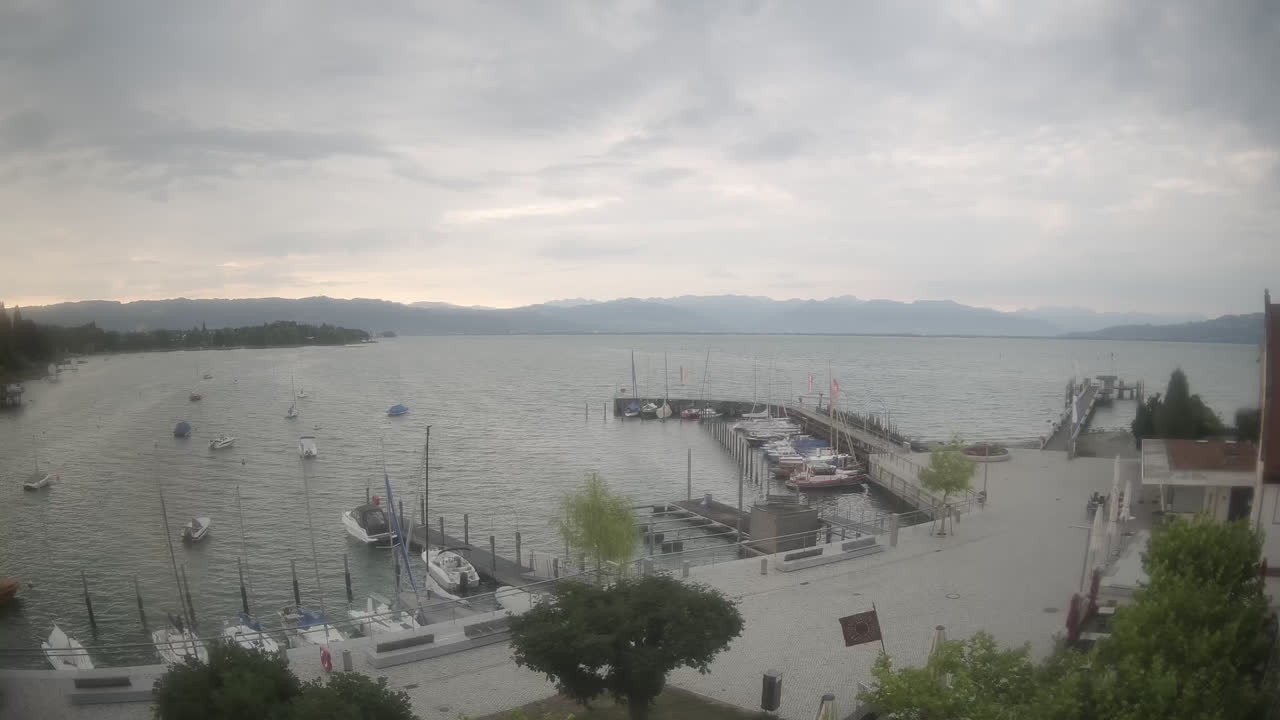 Archiv Foto Webcam Wasserburg am Bodensee: Hafen