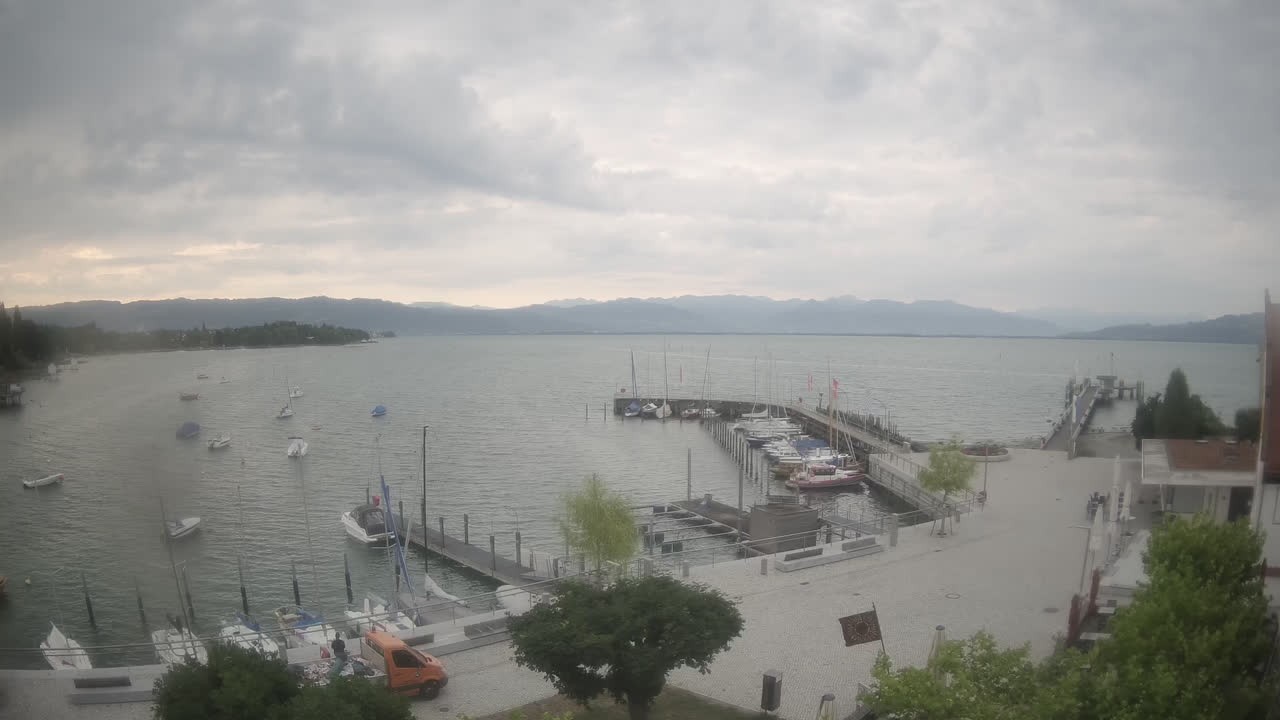 Archiv Foto Webcam Wasserburg am Bodensee: Hafen