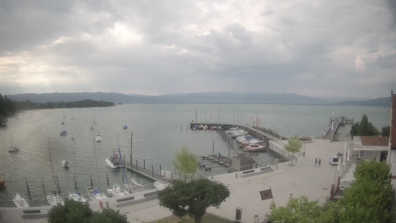 Archiv Foto Webcam Wasserburg am Bodensee: Hafen