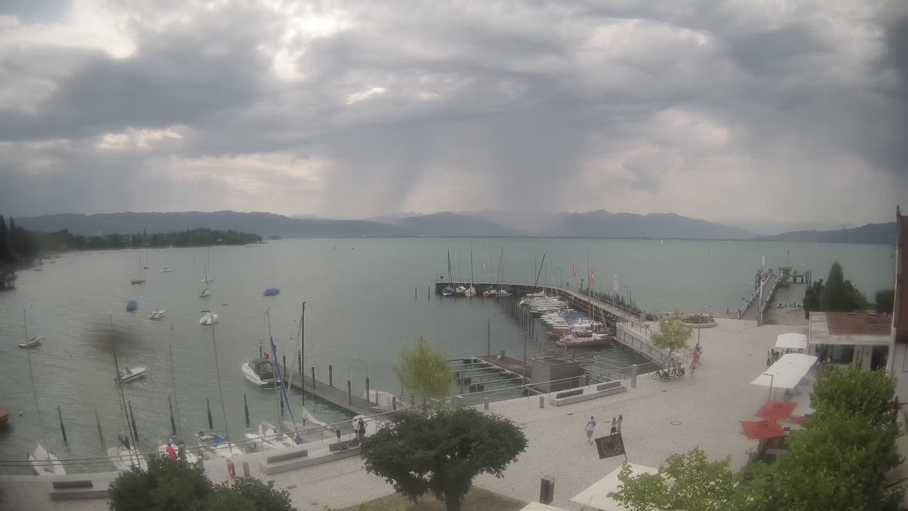 Archiv Foto Webcam Wasserburg am Bodensee: Hafen