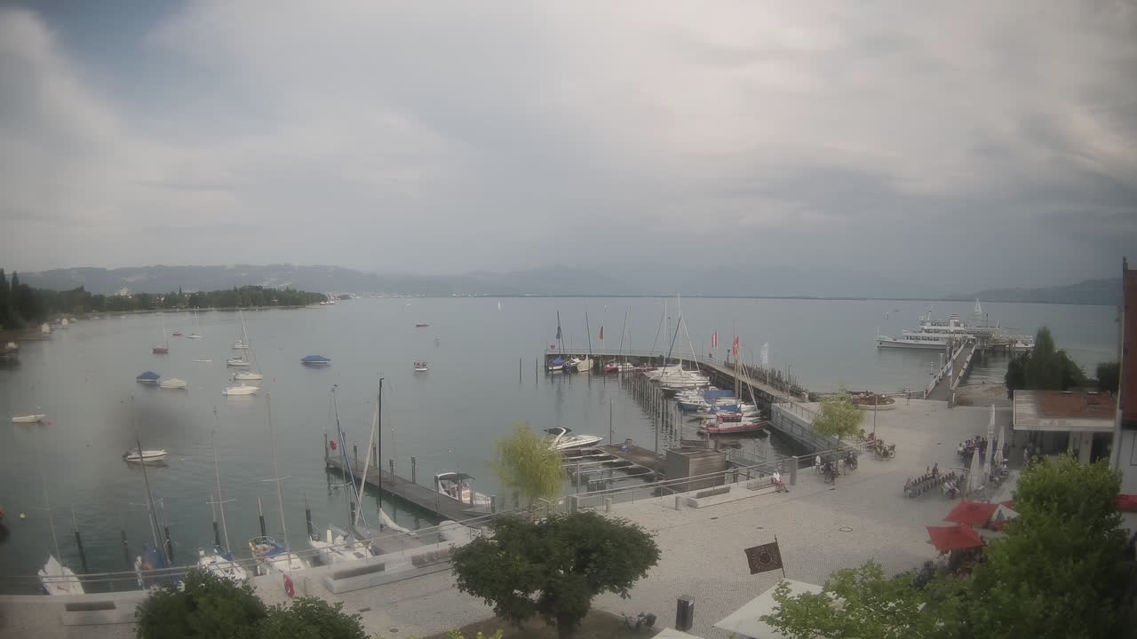 Archiv Foto Webcam Wasserburg am Bodensee: Hafen