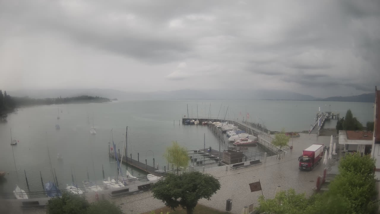 Archiv Foto Webcam Wasserburg am Bodensee: Hafen