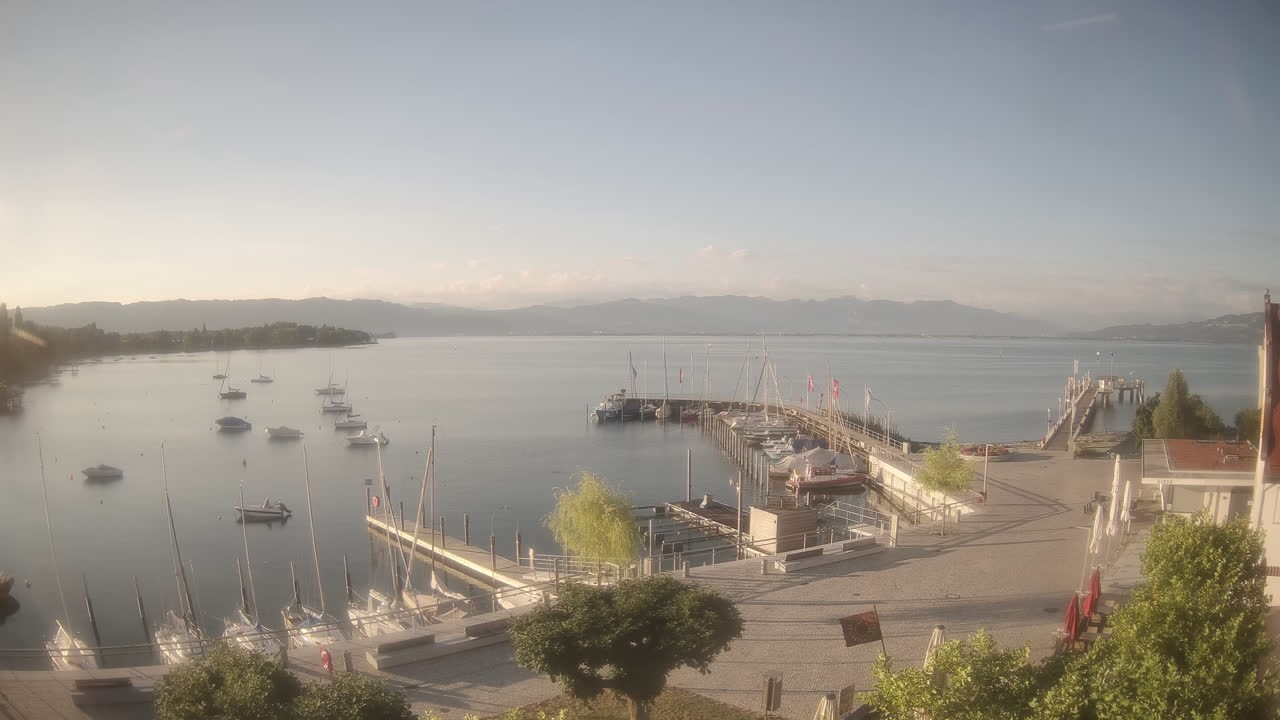Archived image Webcam Wasserburg on Lake Constance