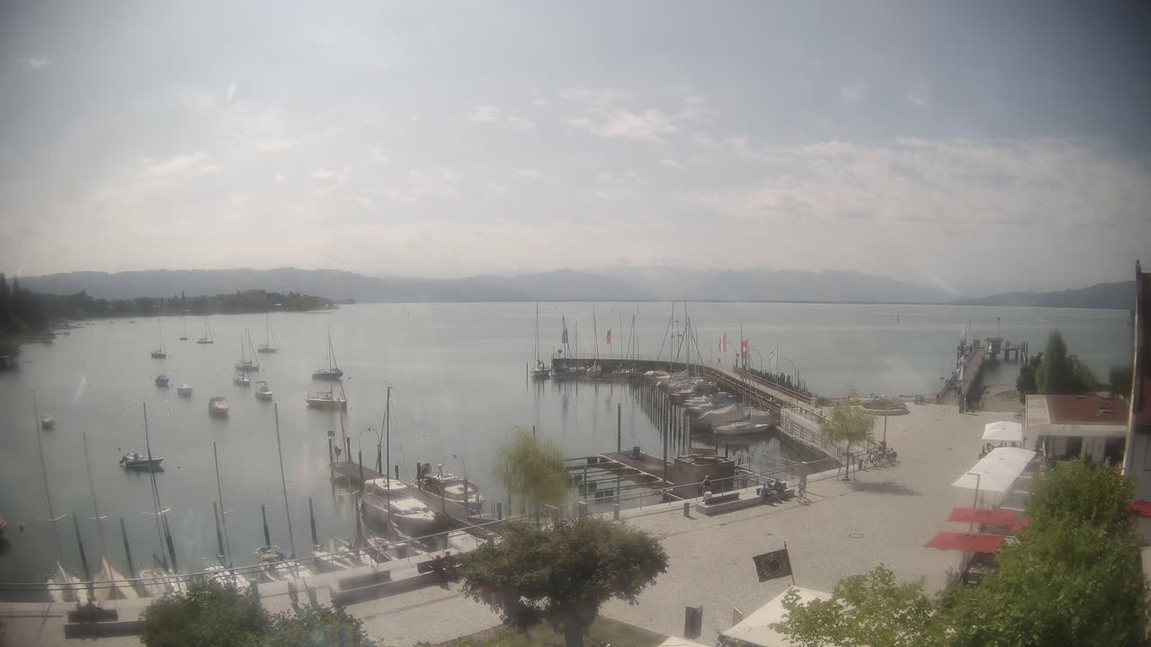 Archiv Foto Webcam Wasserburg am Bodensee: Hafen