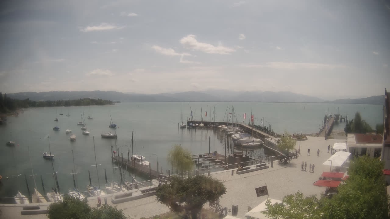 Archiv Foto Webcam Wasserburg am Bodensee: Hafen