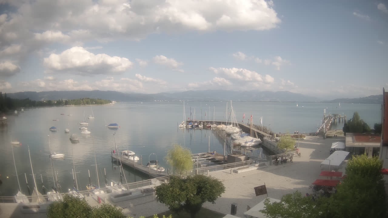 Archiv Foto Webcam Wasserburg am Bodensee: Hafen