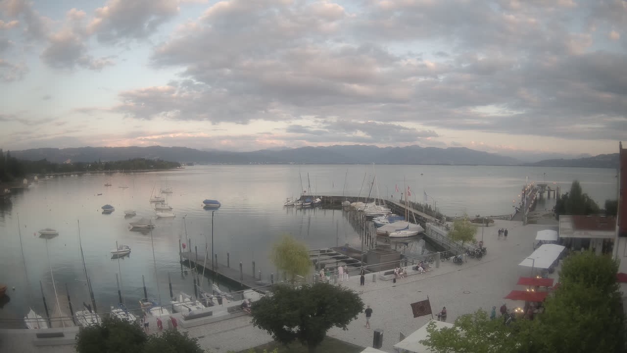 Archiv Foto Webcam Wasserburg am Bodensee: Hafen