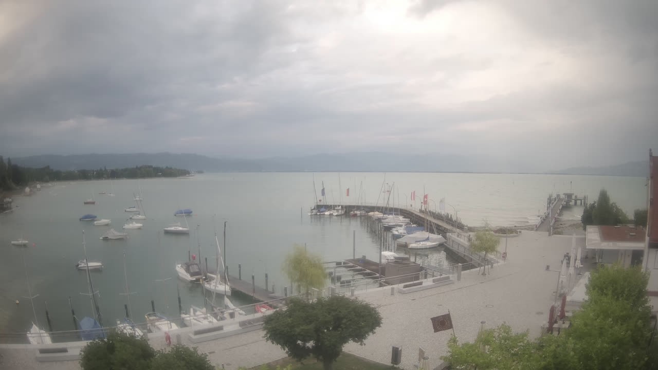 Archiv Foto Webcam Wasserburg am Bodensee: Hafen