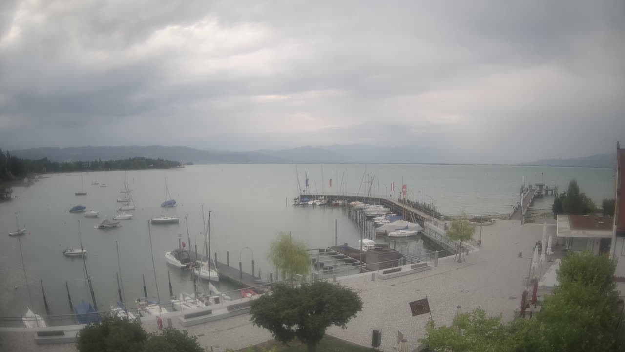 Archiv Foto Webcam Wasserburg am Bodensee: Hafen
