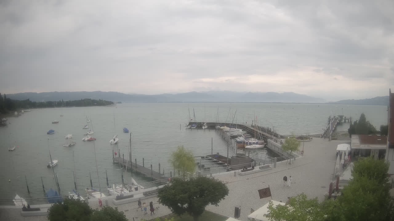 Archiv Foto Webcam Wasserburg am Bodensee: Hafen