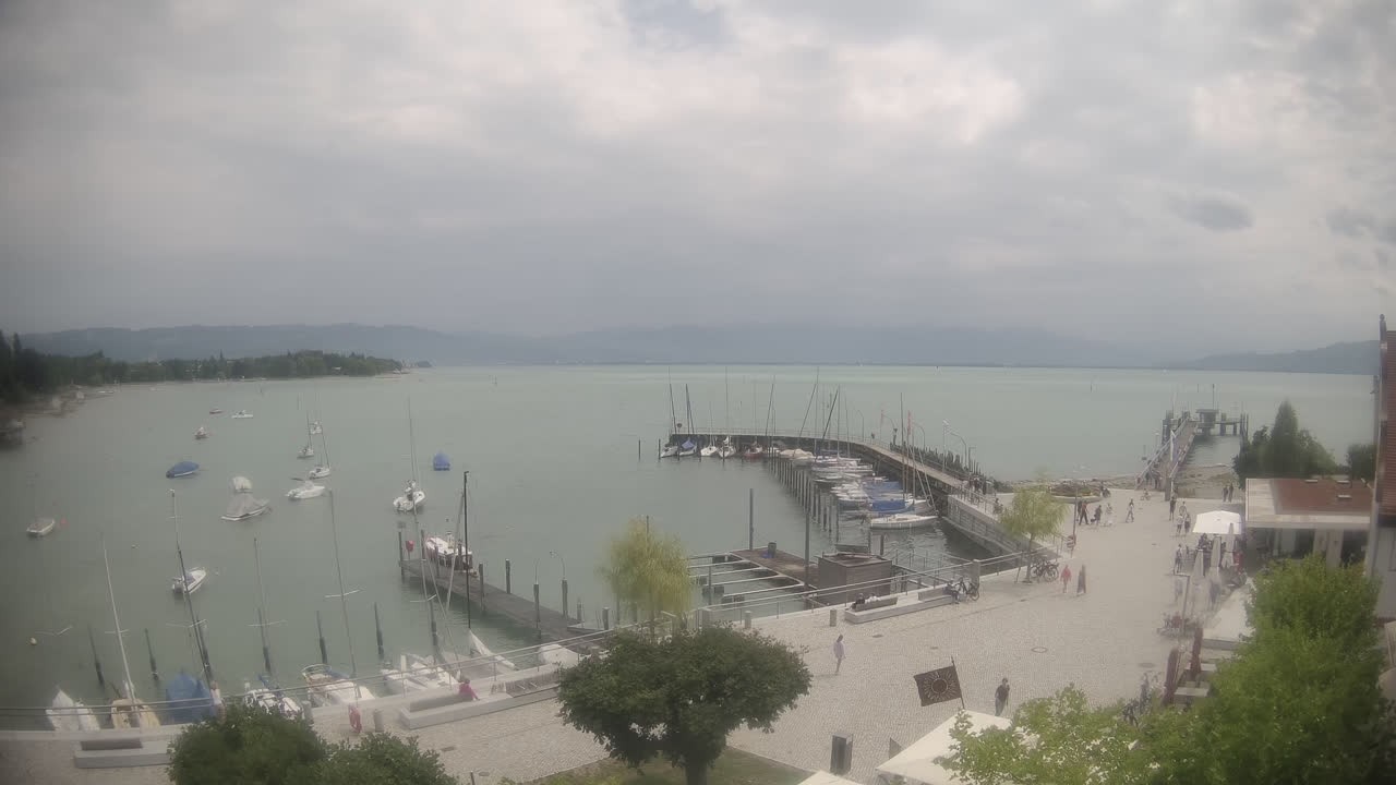 Archiv Foto Webcam Wasserburg am Bodensee: Hafen