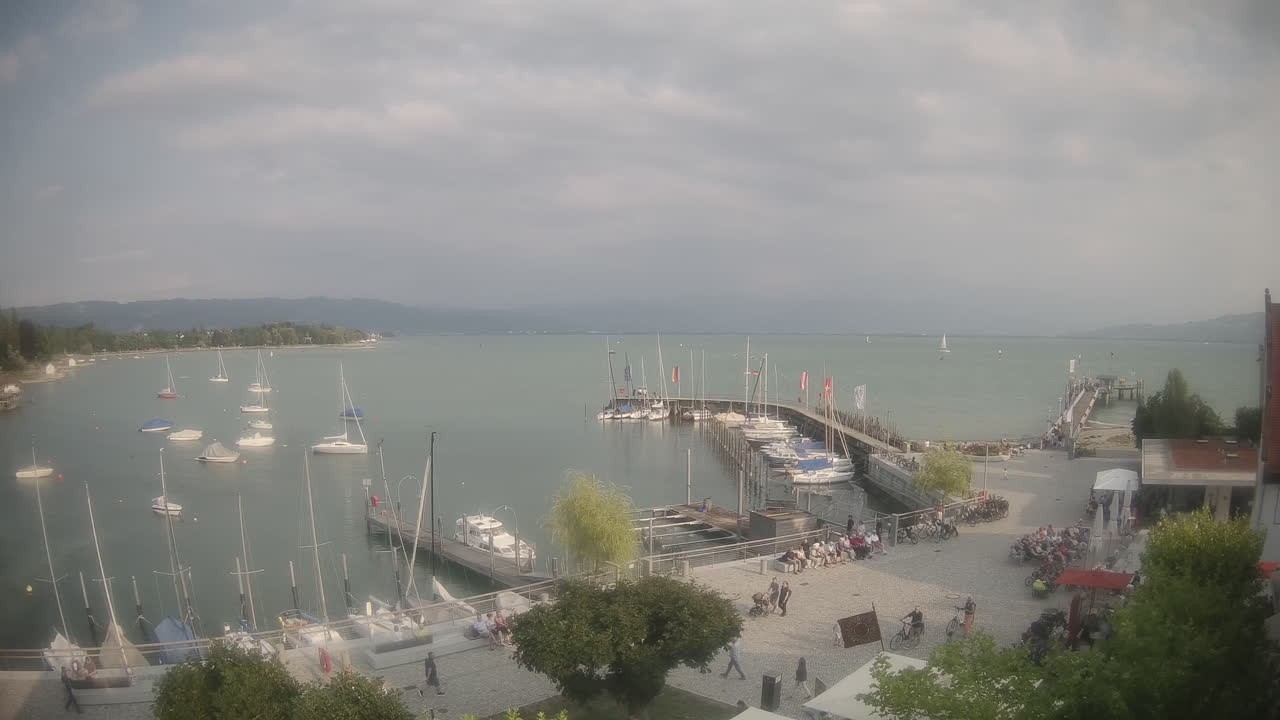 Archiv Foto Webcam Wasserburg am Bodensee: Hafen