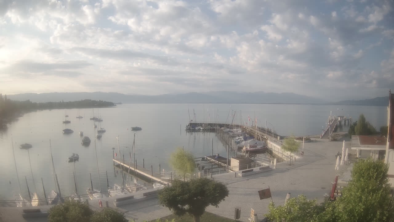 Archiv Foto Webcam Wasserburg am Bodensee: Hafen