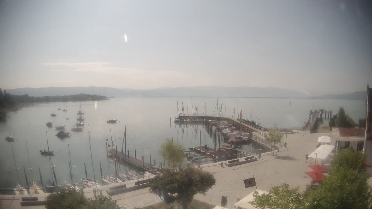 Archiv Foto Webcam Wasserburg am Bodensee: Hafen