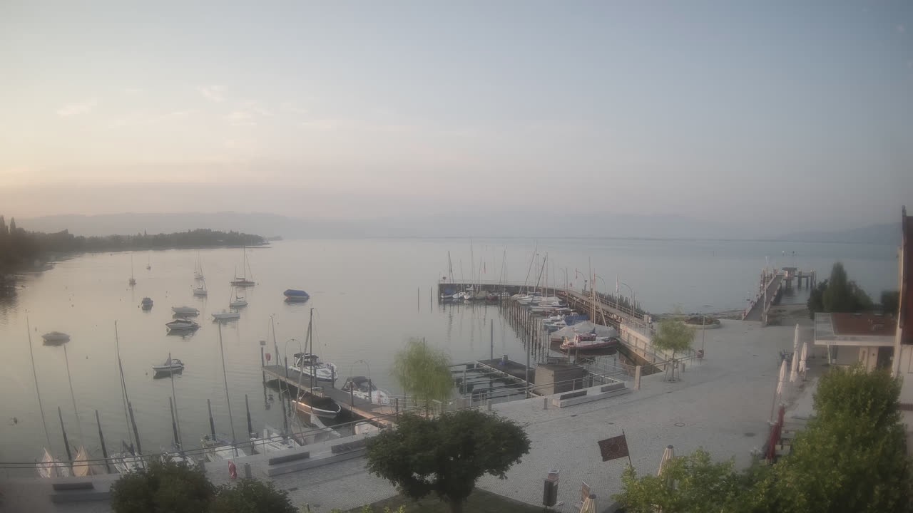 Archiv Foto Webcam Wasserburg am Bodensee: Hafen