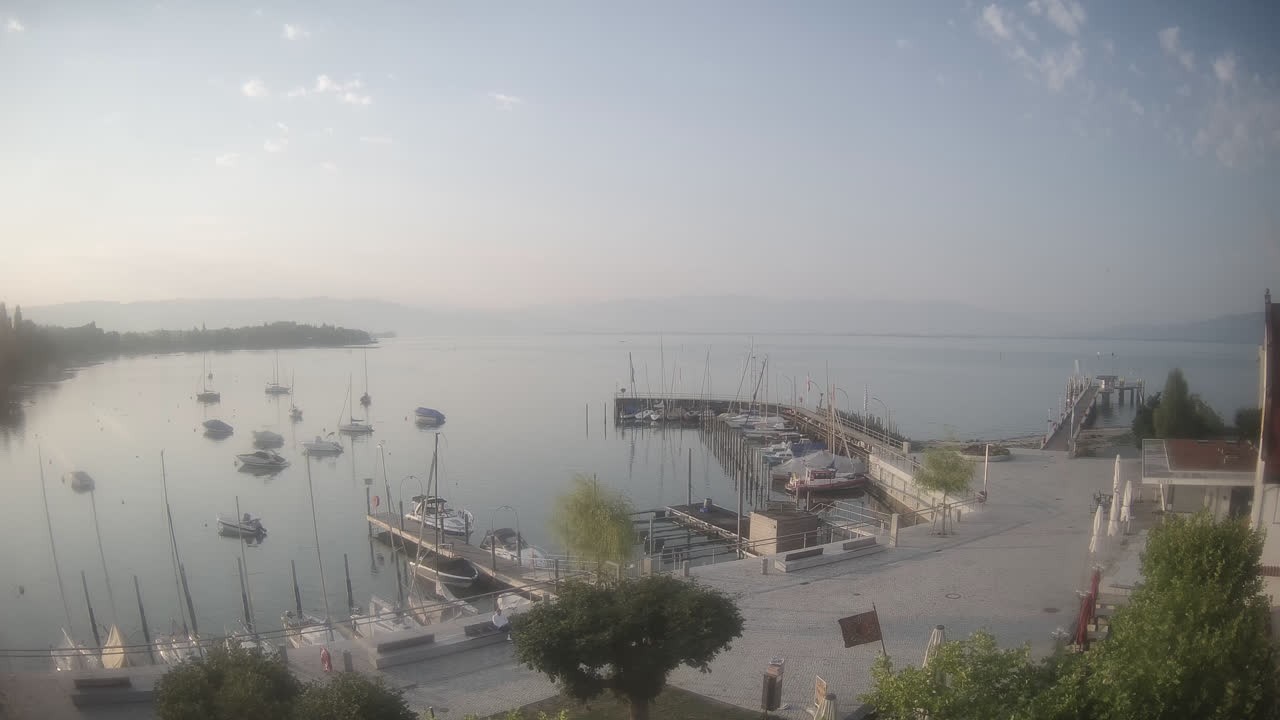 Archiv Foto Webcam Wasserburg am Bodensee: Hafen
