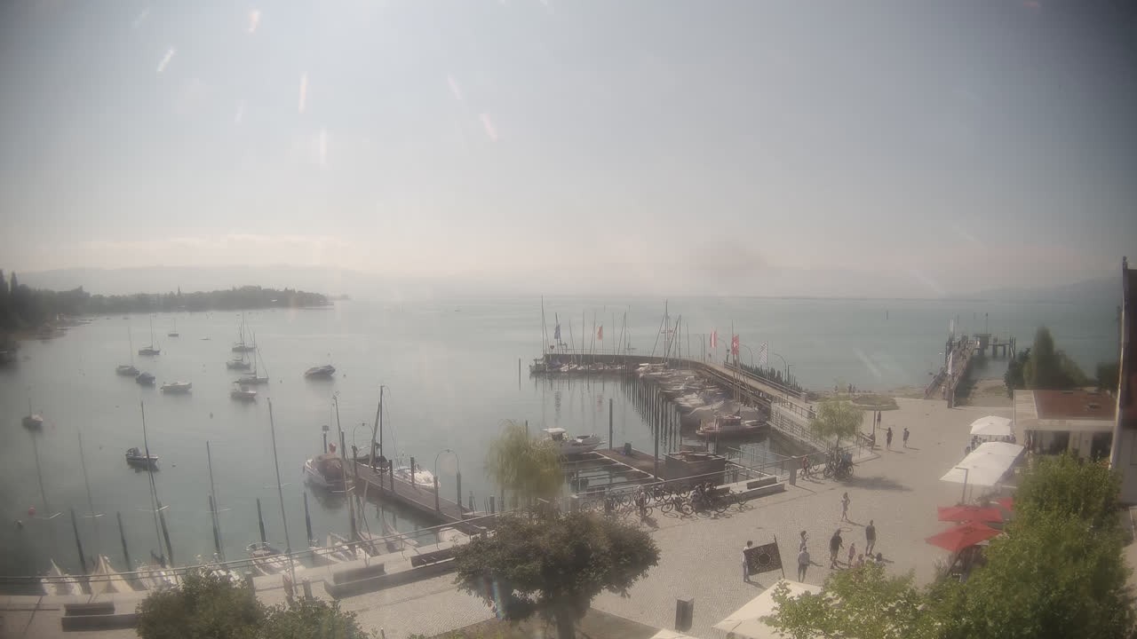 Archiv Foto Webcam Wasserburg am Bodensee: Hafen