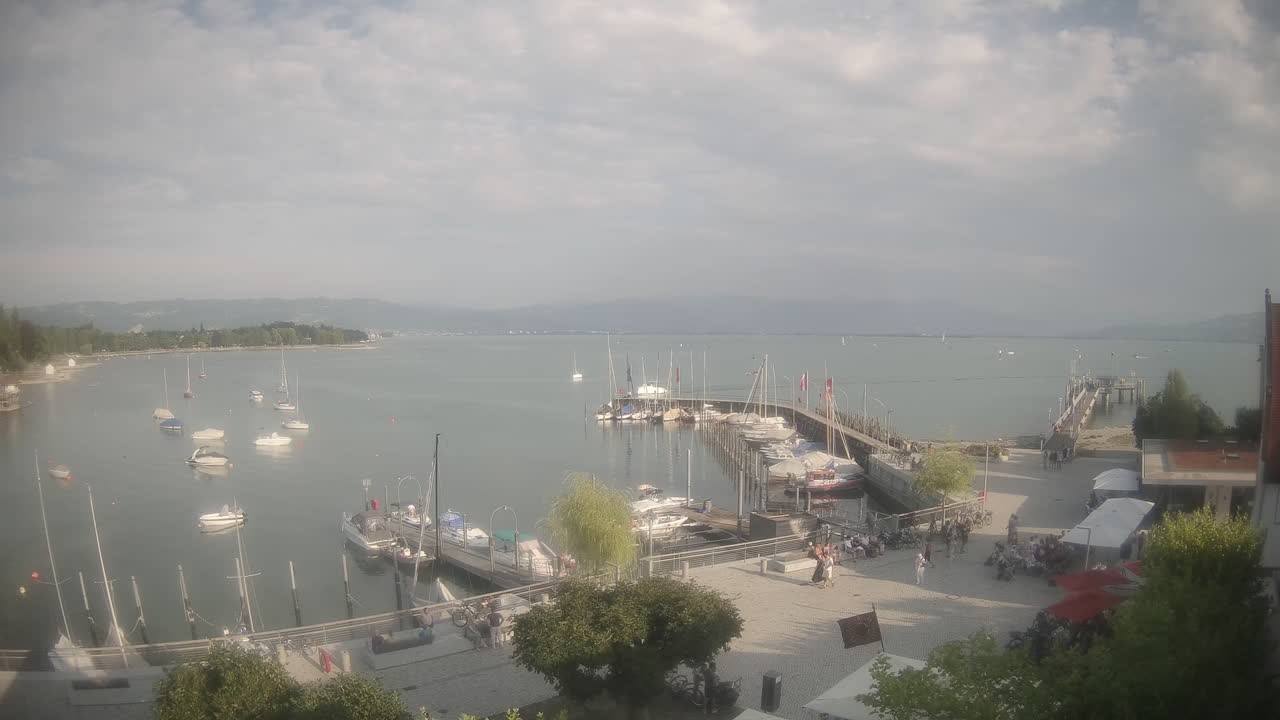 Archiv Foto Webcam Wasserburg am Bodensee: Hafen