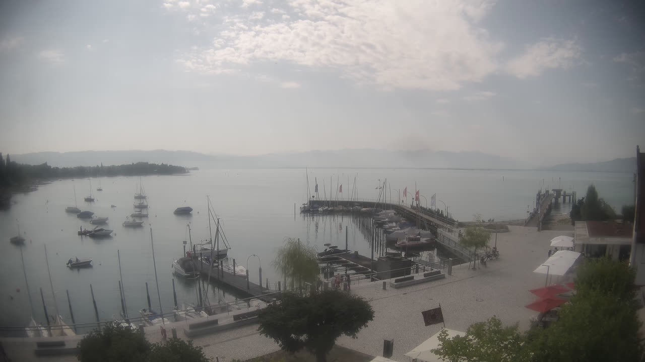Archiv Foto Webcam Wasserburg am Bodensee: Hafen