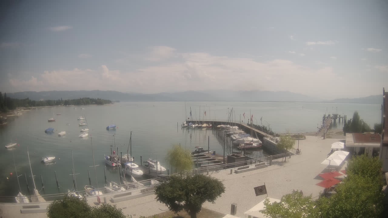 Archiv Foto Webcam Wasserburg am Bodensee: Hafen