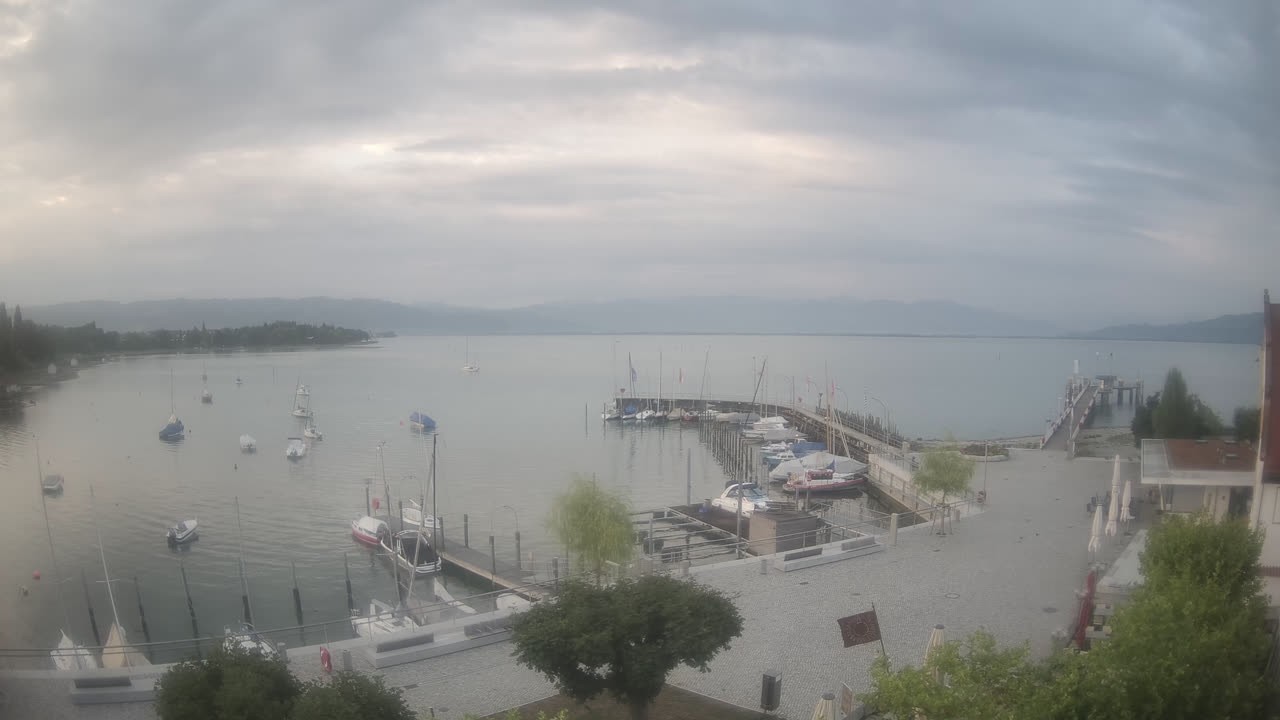 Archiv Foto Webcam Wasserburg am Bodensee: Hafen
