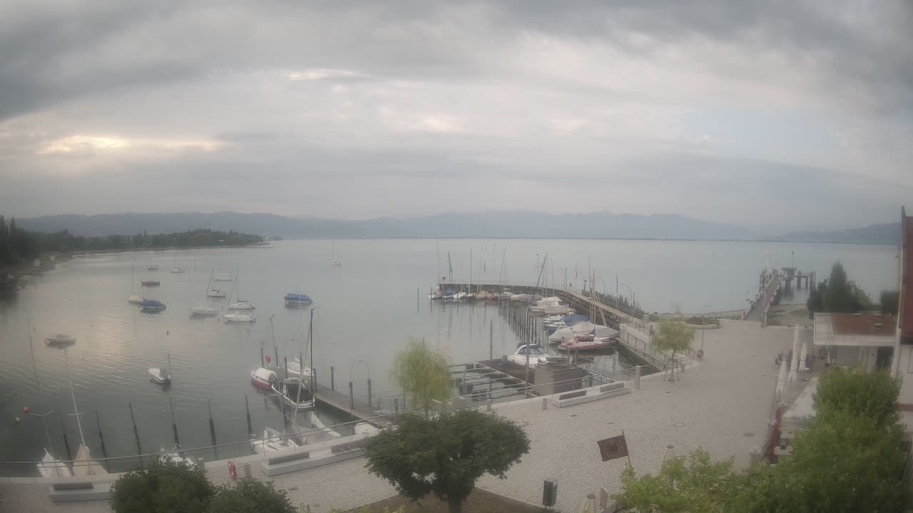 Archiv Foto Webcam Wasserburg am Bodensee: Hafen