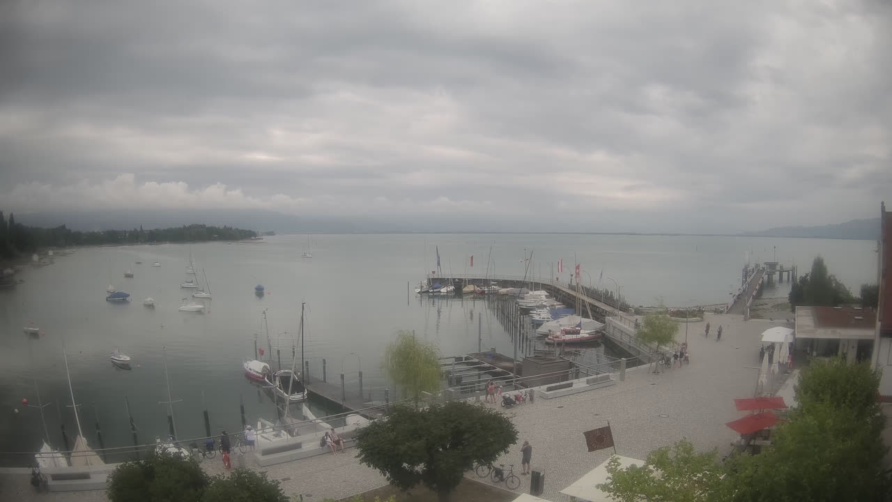 Archiv Foto Webcam Wasserburg am Bodensee: Hafen