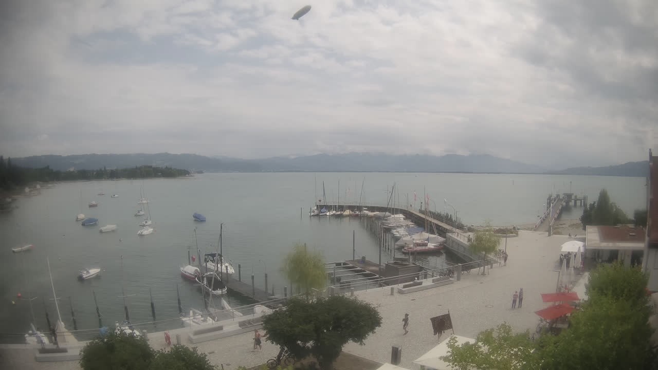 Archiv Foto Webcam Wasserburg am Bodensee: Hafen