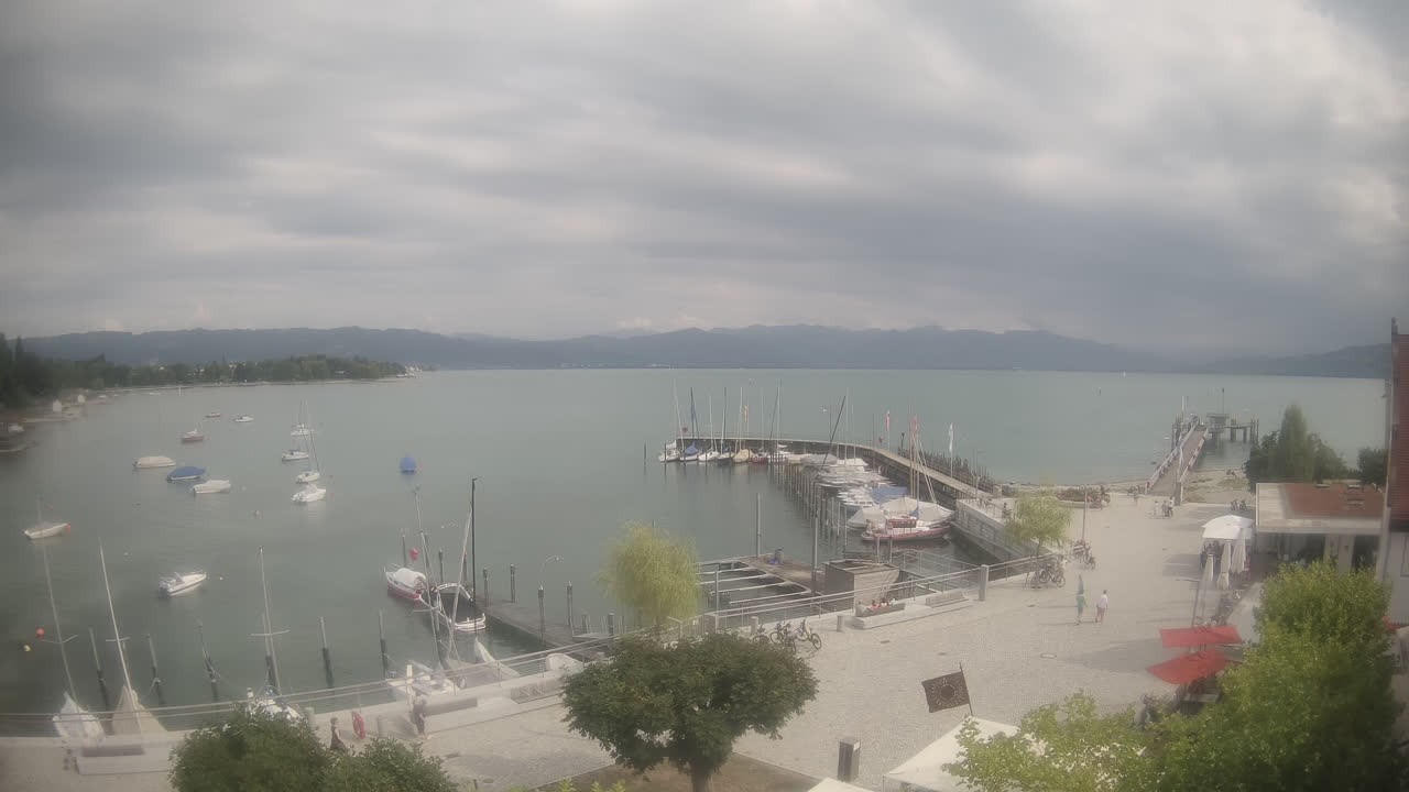 Archiv Foto Webcam Wasserburg am Bodensee: Hafen