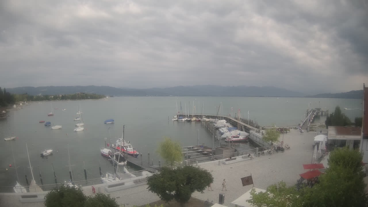 Archiv Foto Webcam Wasserburg am Bodensee: Hafen