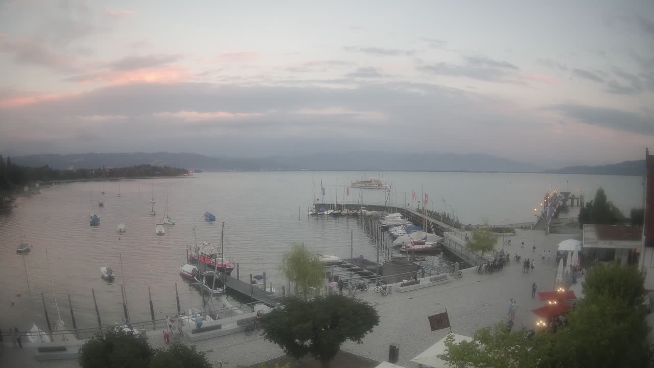 Archiv Foto Webcam Wasserburg am Bodensee: Hafen