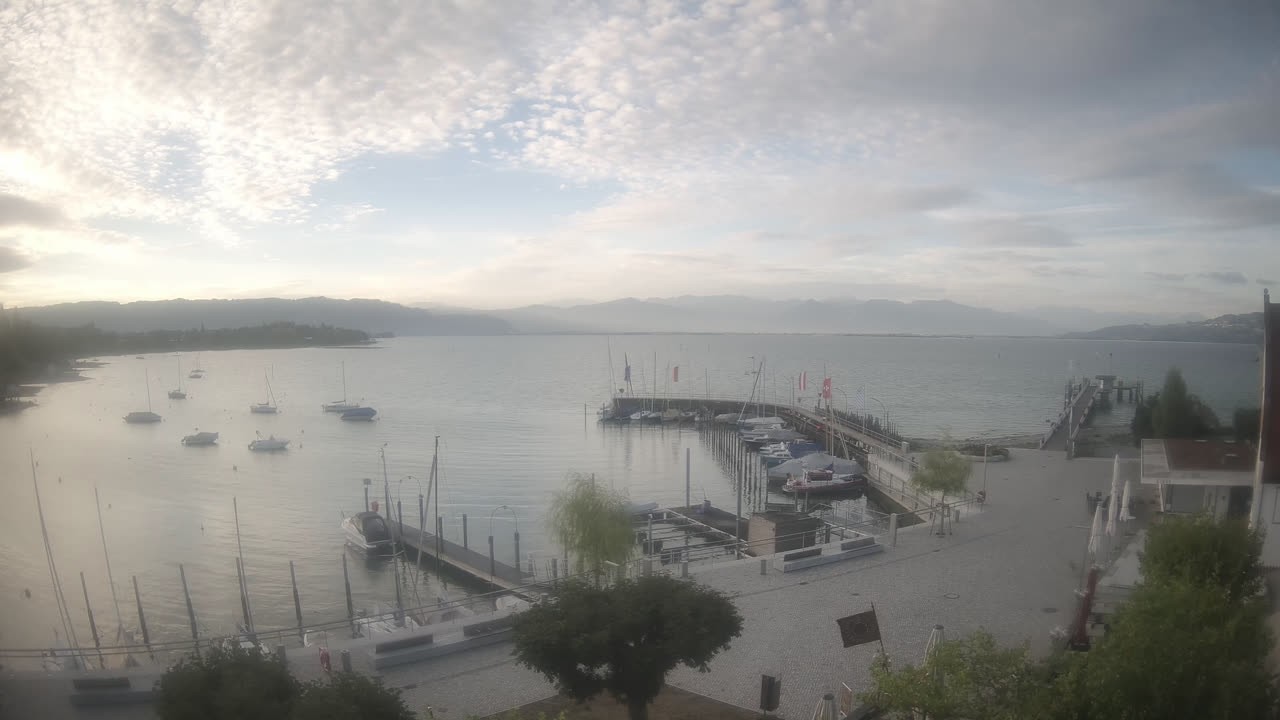 Archiv Foto Webcam Wasserburg am Bodensee: Hafen