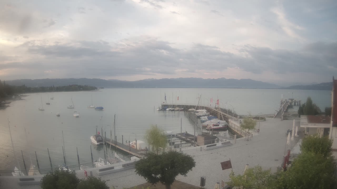 Archiv Foto Webcam Wasserburg am Bodensee: Hafen