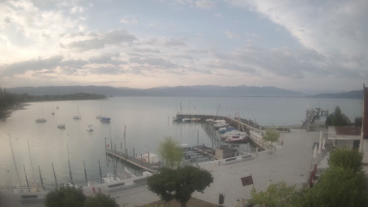 Archiv Foto Webcam Wasserburg am Bodensee: Hafen