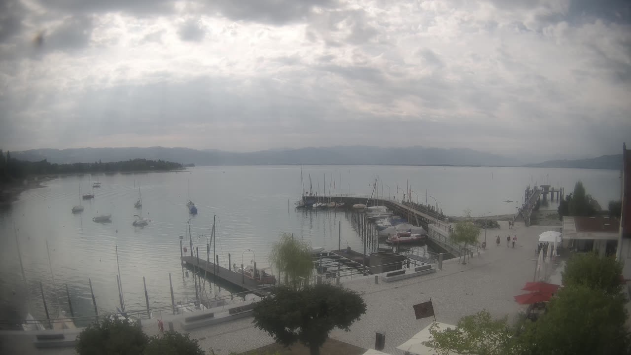Archiv Foto Webcam Wasserburg am Bodensee: Hafen