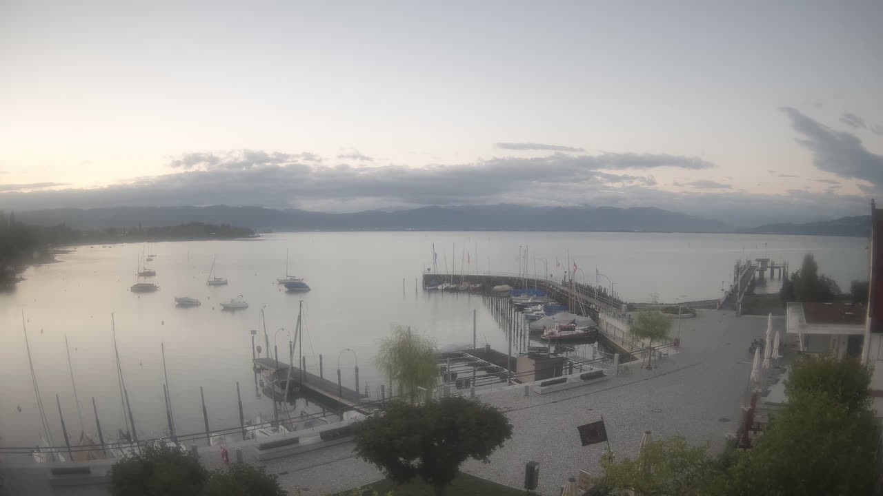 Archived image Webcam Wasserburg on Lake Constance