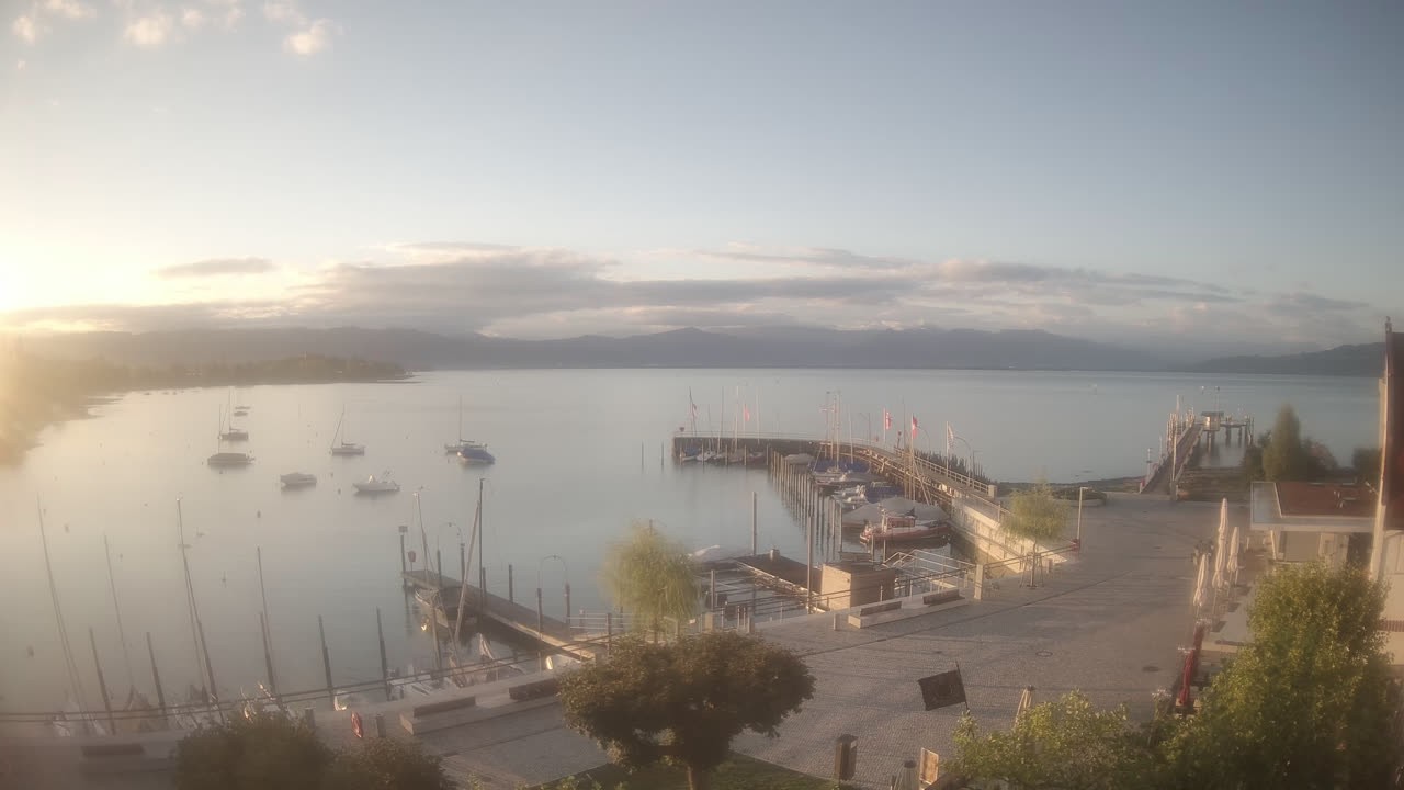 Archived image Webcam Wasserburg on Lake Constance